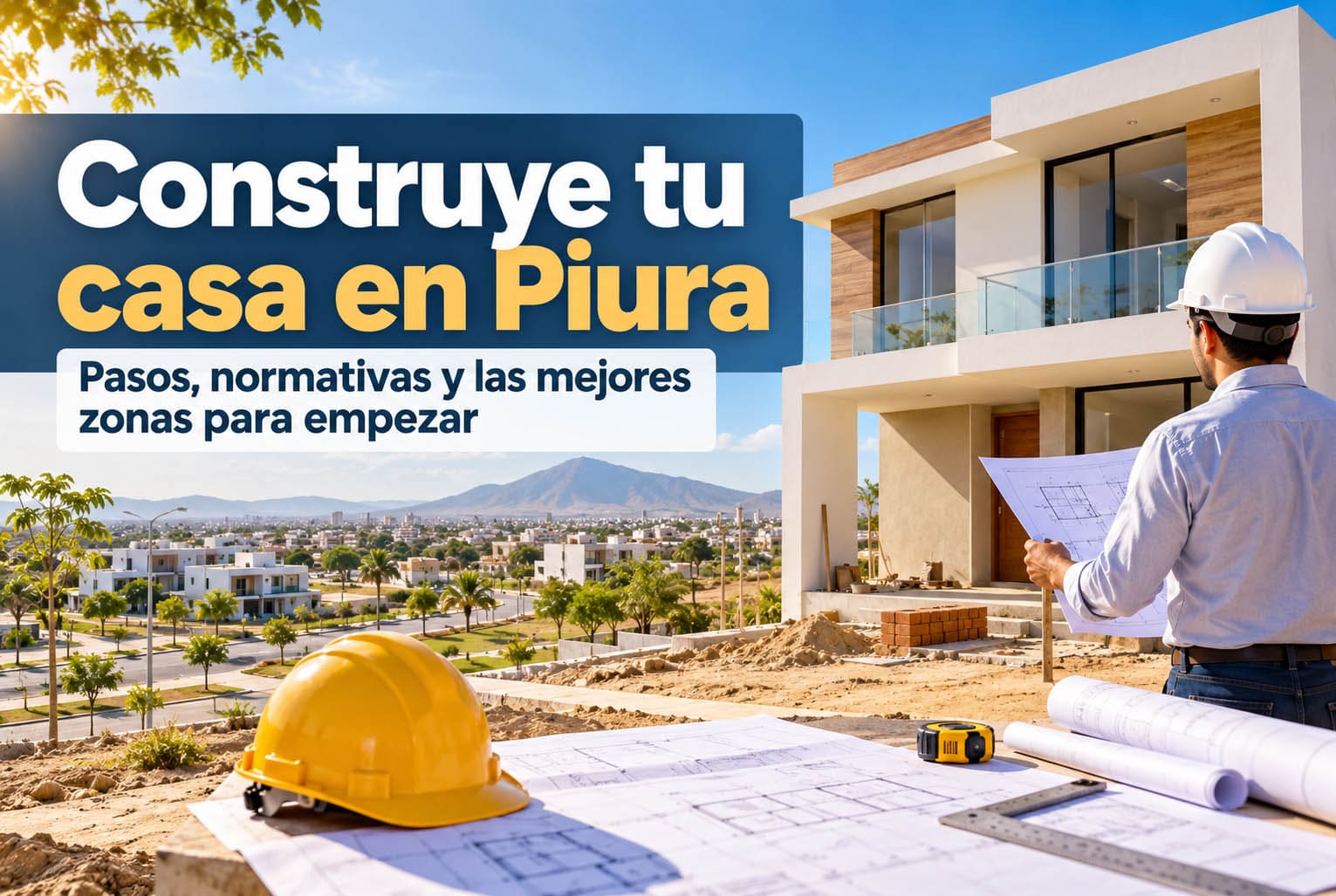 Construye tu casa en Piura: Pasos, normativas y las mejores zonas para empezar